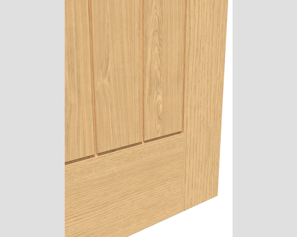 762x1981x44mm (30") Cottage Oak Fire Door