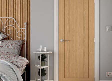 Cottage Oak Fire Door