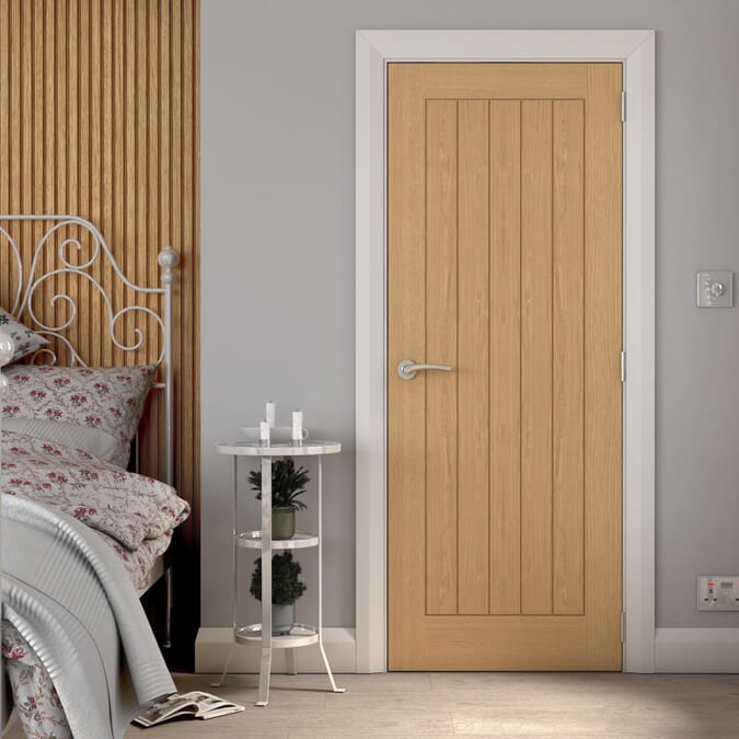 762x1981x35mm (30") Cottage Oak - Prefinished Internal Doors