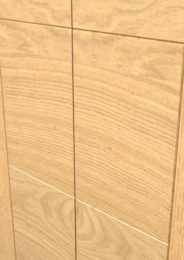 Iseo Oak Solid Core – Prefinished Bi-fold Doors