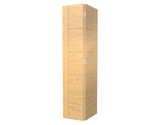 Iseo Oak Solid Core - Prefinished Bi-fold Doors