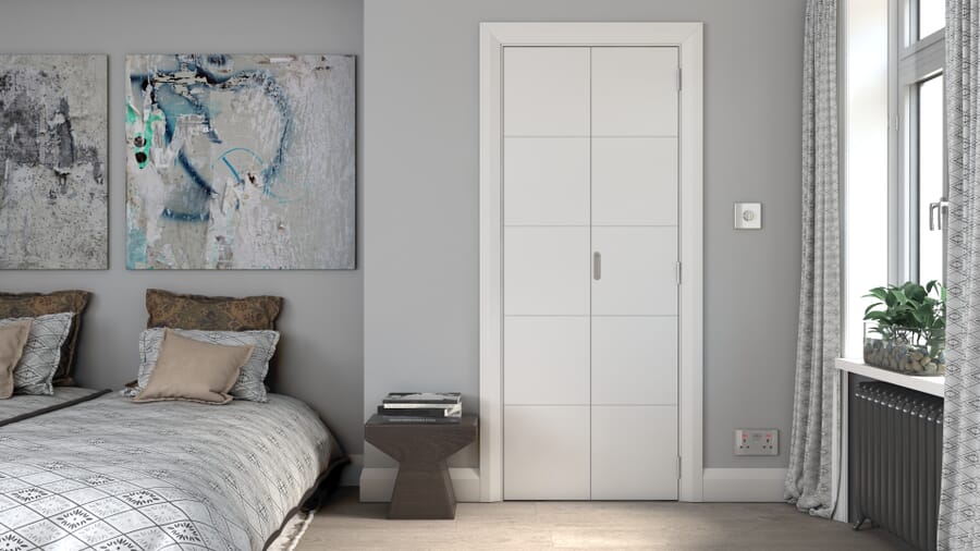 Orta White Prefinished Bi-fold Doors