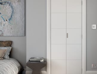 Orta White Prefinished Bi-fold Doors