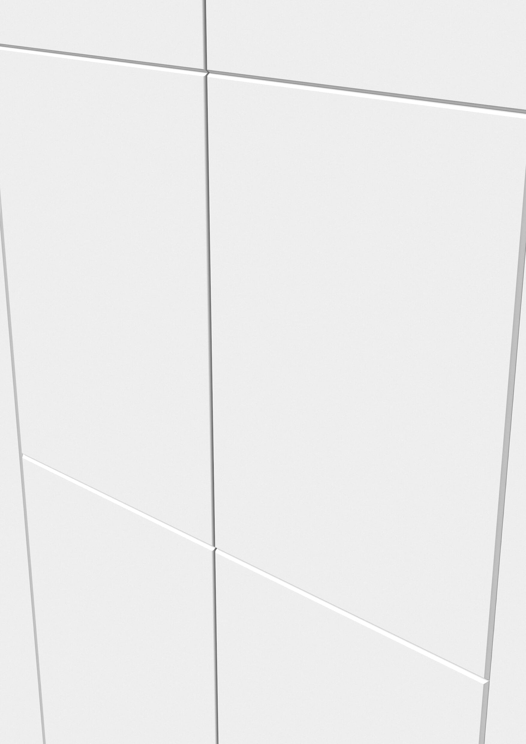 762x1981x35mm (30") White Iseo Prefinished Bi-fold Doors
