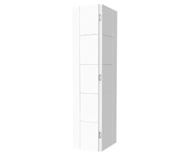 White Iseo Prefinished Bi-fold Doors