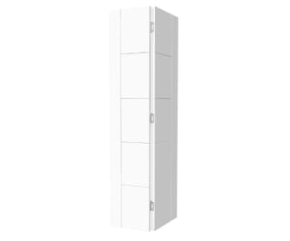White Iseo Prefinished Bi-fold Doors
