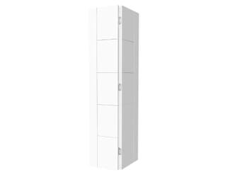 White Iseo Prefinished Bi-fold Doors