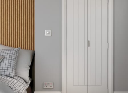 White Suffolk Prefinished Bi-fold Doors