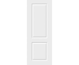 White Smooth 2 Panel Internal Doors