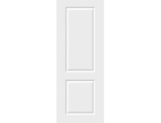 White Smooth 2 Panel Moulded Internal Doors