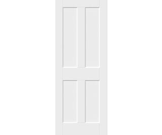 White Smooth Flat 4 Panel Internal Doors