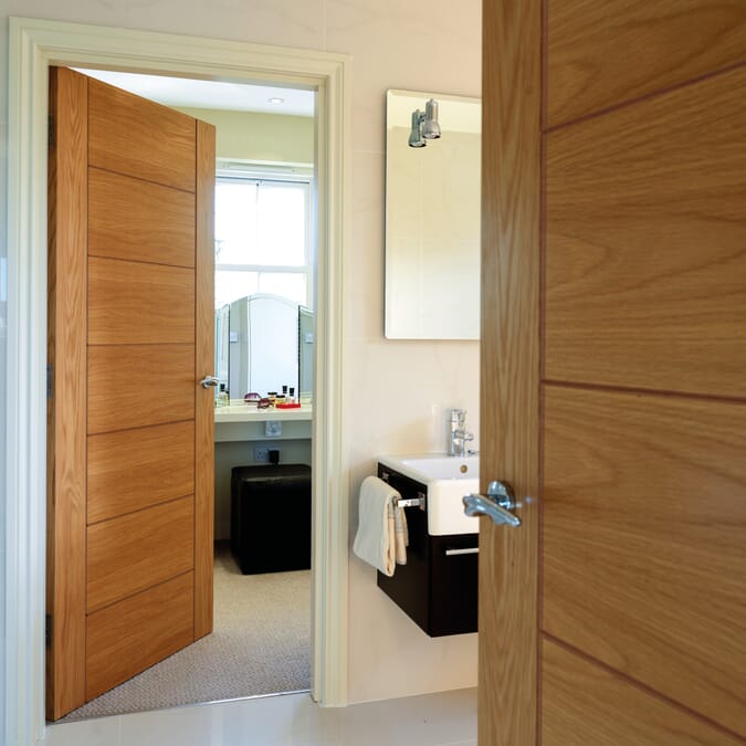 2040x726x40mm Palomino Oak - Prefinished Internal Doors