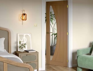Sicily Oak Glazed - Prefinished Internal Doors