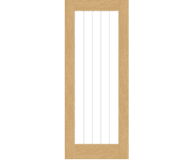 Farley Oak Pattern 10 Glazed - Prefinished Internal Doors