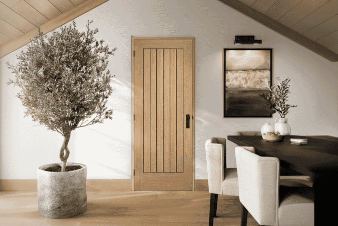 726x2040x44mm Cotswold Oak - Prefinished Internal Doors