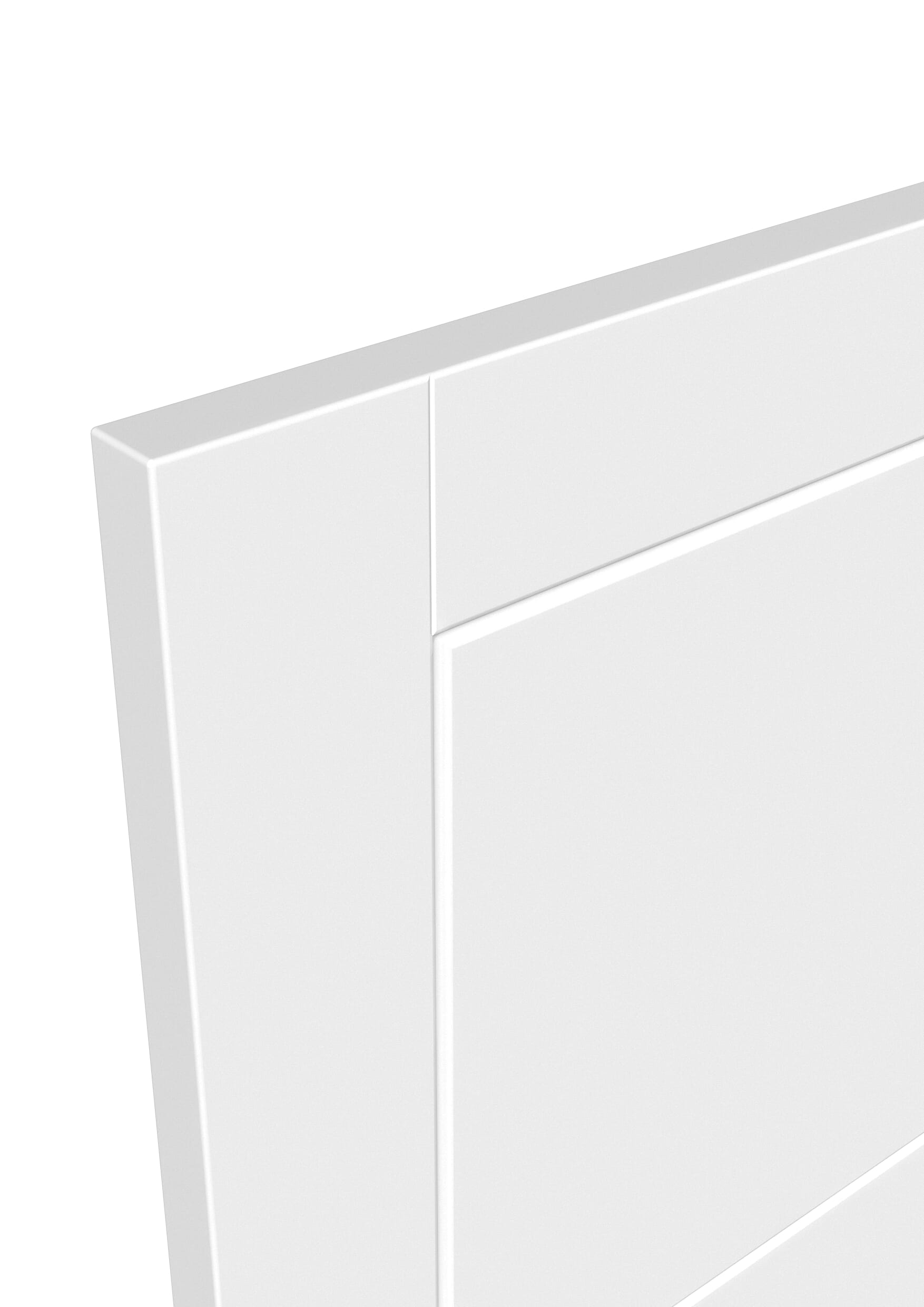 2040mm x 826mm x 44mm White Smooth Ladder Internal Doors