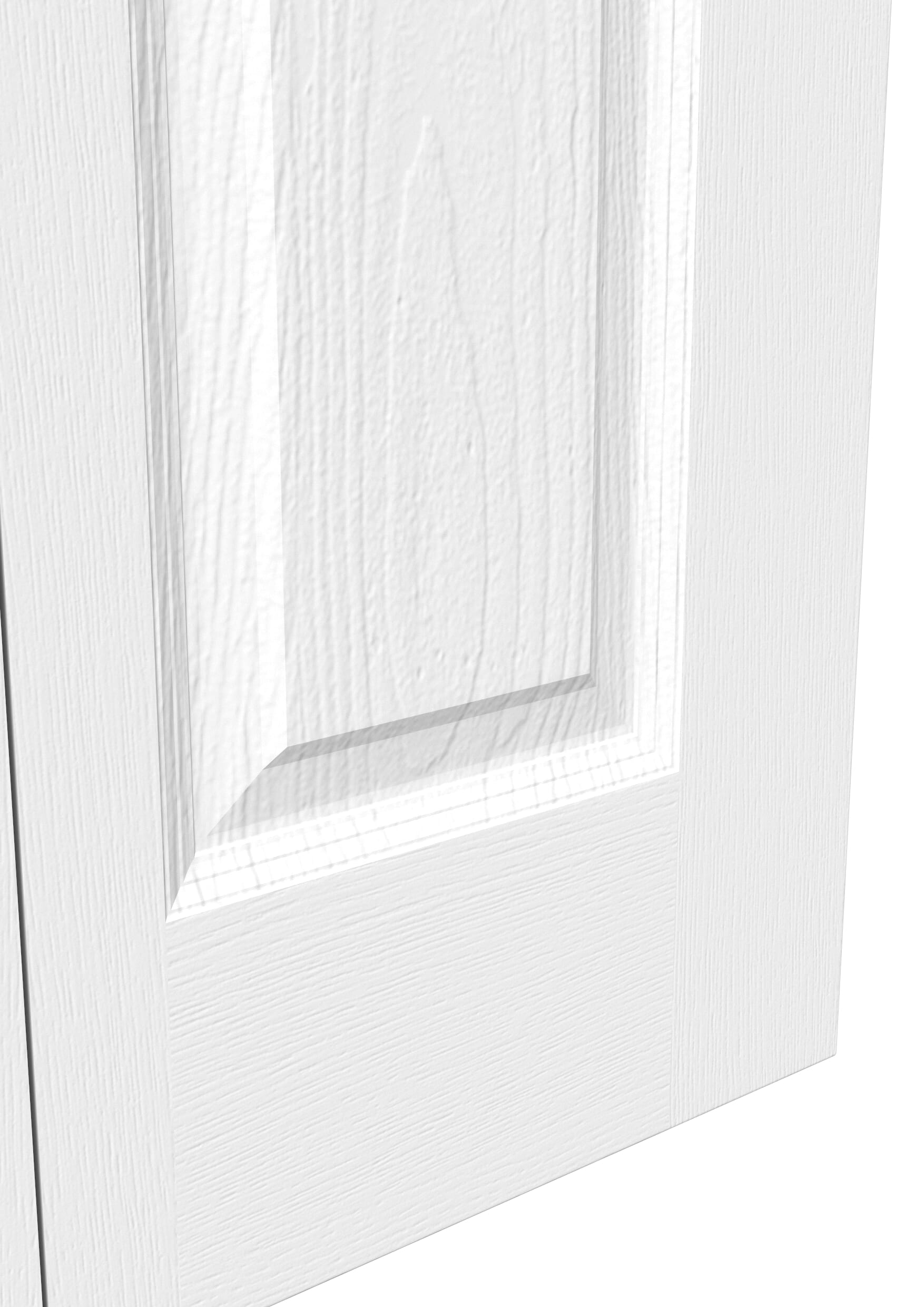 1981mm x 914mm x 35mm (36") White Grained 4 Panel Bi-fold Doors