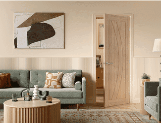 Girona Oak Internal Door Set