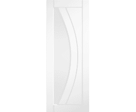 Girona White Clear Glass Internal Doors