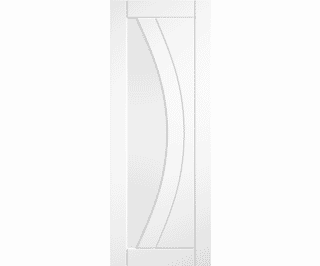 Girona White Clear Glass Internal Doors
