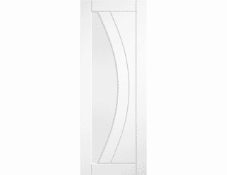 Girona White Clear Glass Internal Doors