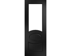 Clarendon Black Glazed - Prefinished Internal Doors