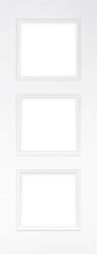 Trinity White Glazed Internal Doors