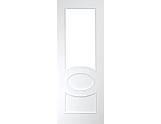 Clarendon White Glazed Internal Doors
