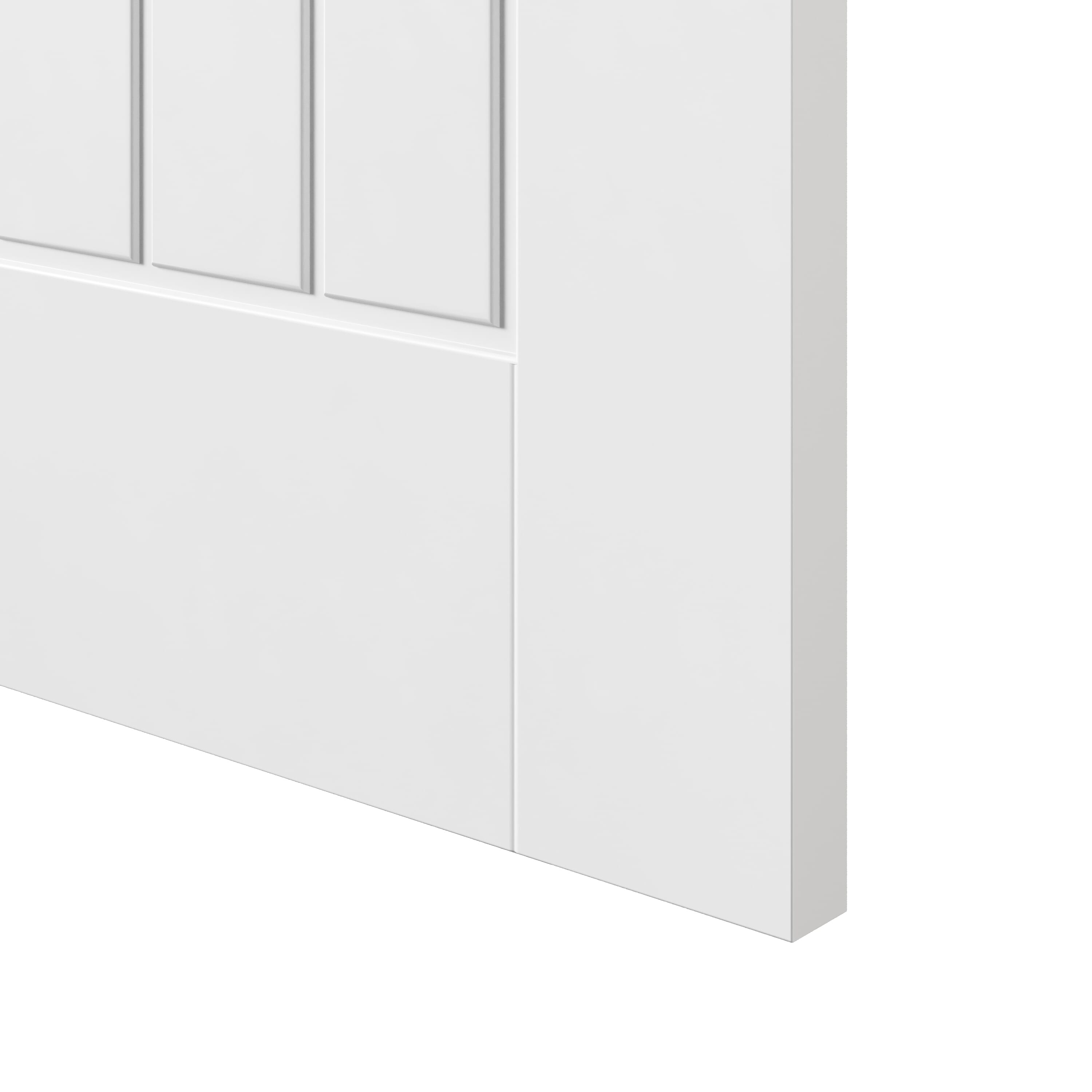 726x2040x40mm Cottage Smooth White Primed Moulded Internal Doors