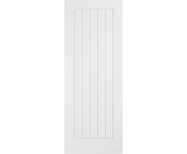 Cottage Smooth White Primed Moulded Internal Doors