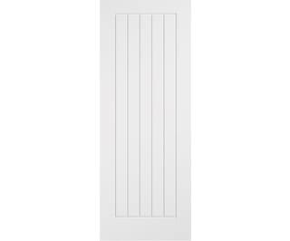Cottage Smooth White Primed Moulded Internal Doors