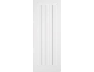 Cottage Smooth White Primed Moulded Internal Doors
