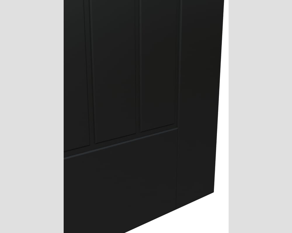 1981x686x35mm (27") Black Mexicano Smooth Internal Doors