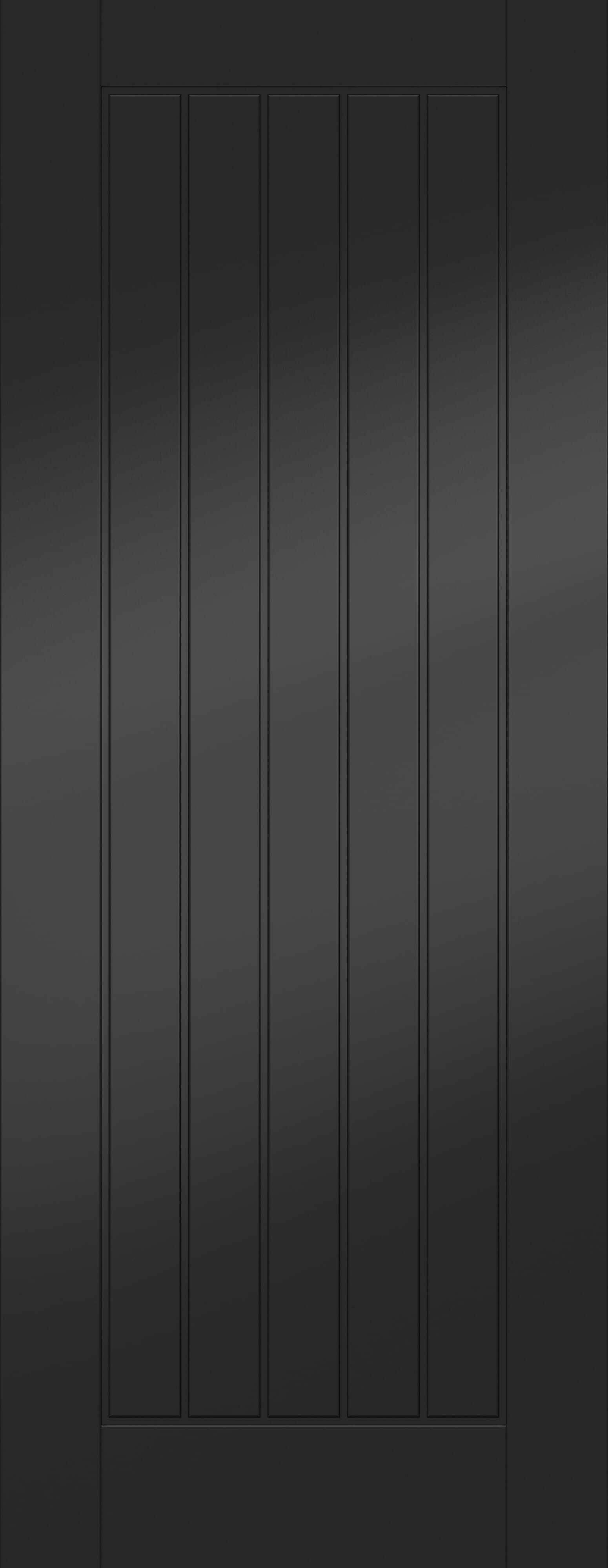 Black Mexicano Smooth - Prefinished Internal Doors