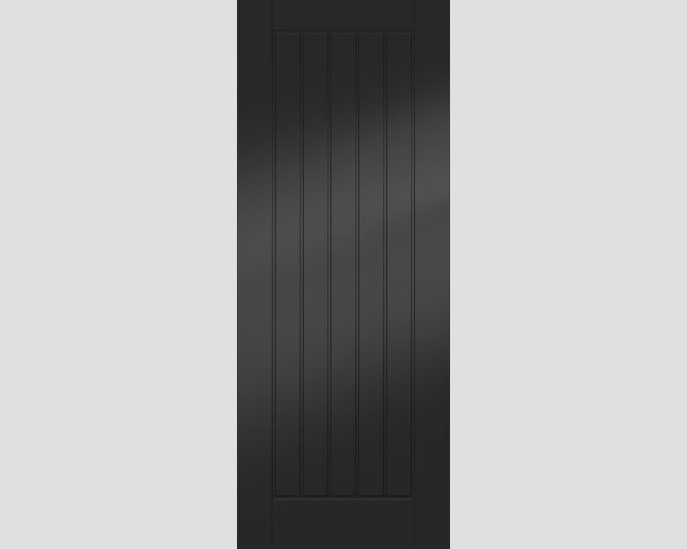 1981x762x44mm (30") Black Mexicano Smooth Fire Door