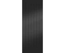 Black Mexicano Smooth - Prefinished Internal Doors