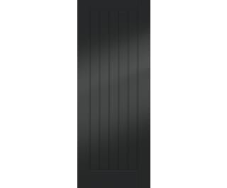 Black Mexicano Smooth - Prefinished Internal Doors