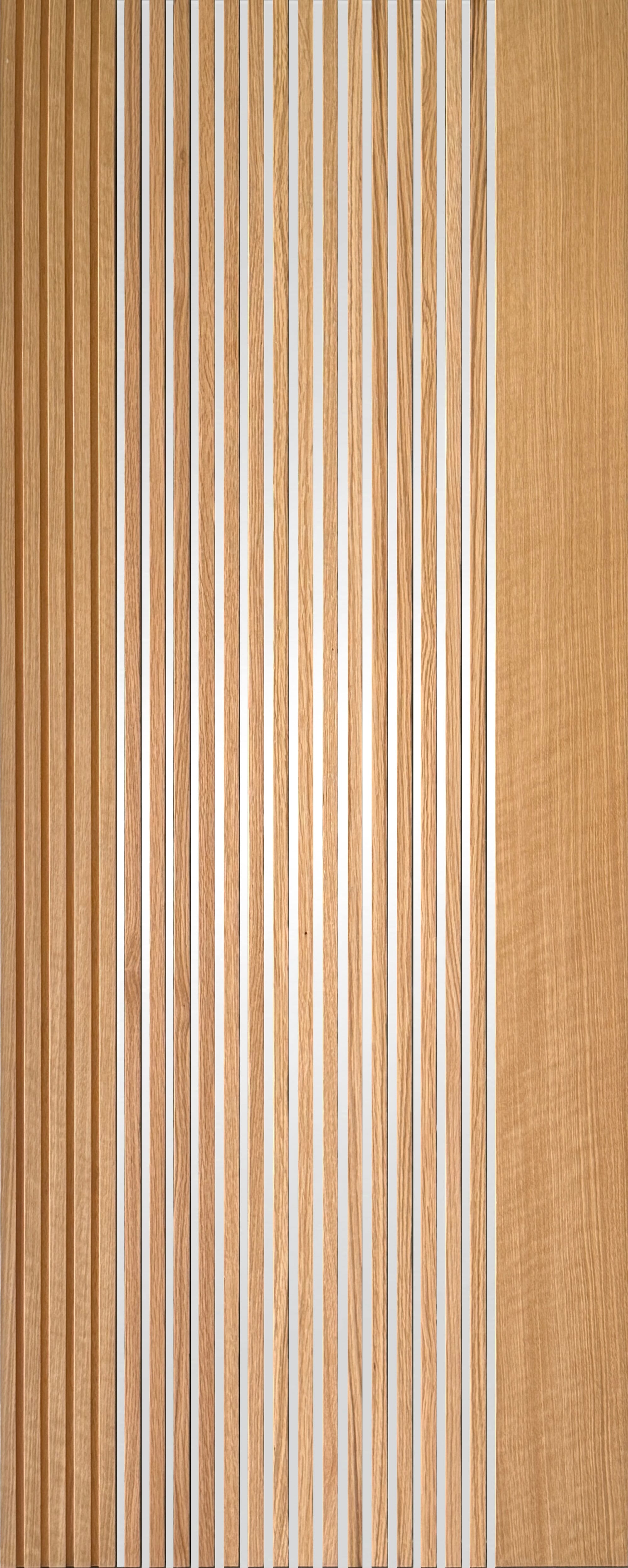 Brisbane Blonde Oak Clear Glazed Laminate Internal Doors
