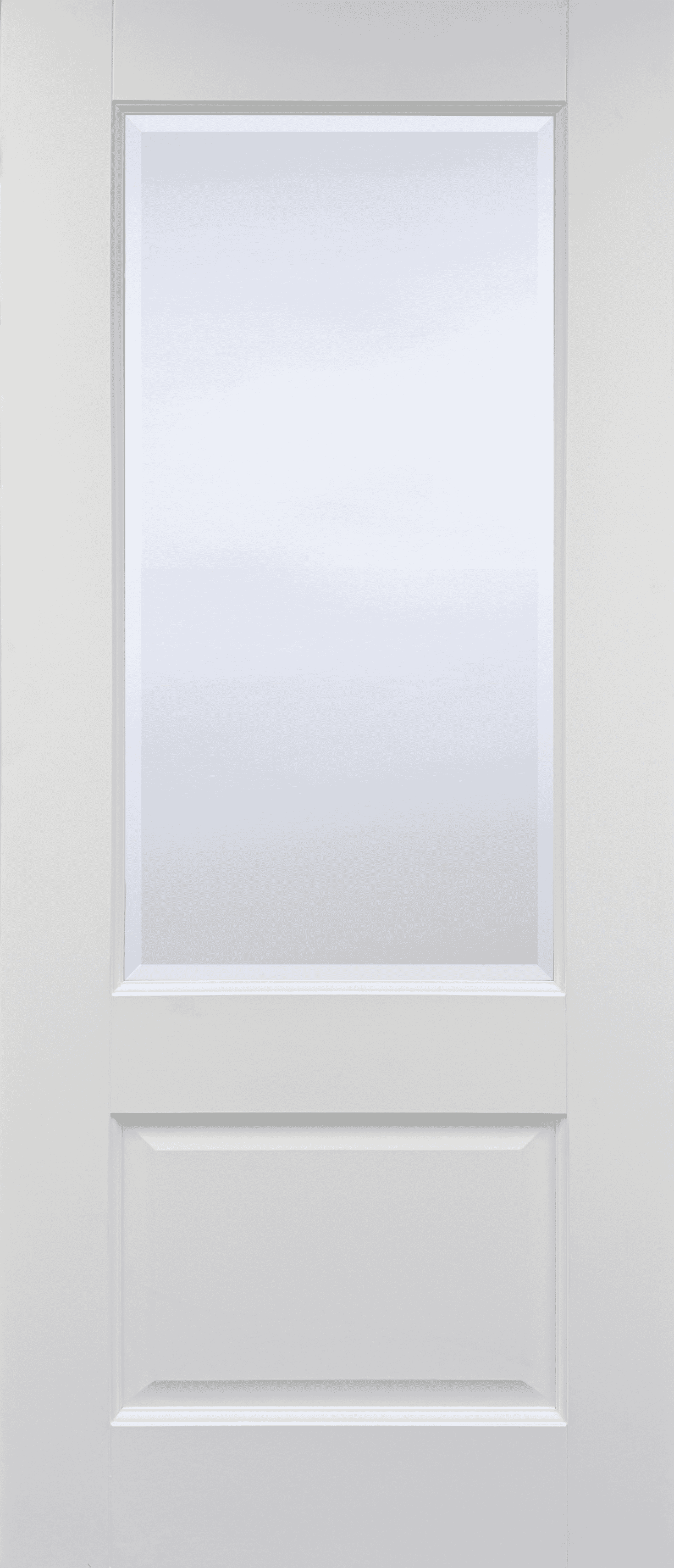 762x1981x44mm (30") Vermont White Clear Glass Internal Doors
