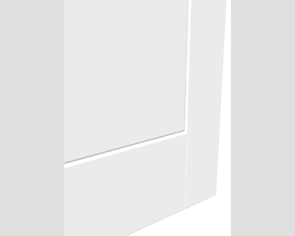 626x2040x40mm White Kendall Smooth Internal Doors