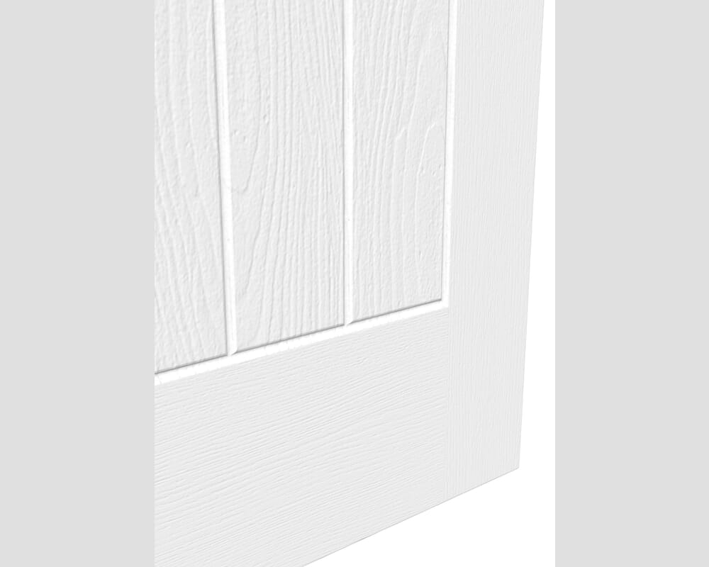 726x2040x40mm White Penrith Grained Internal Doors