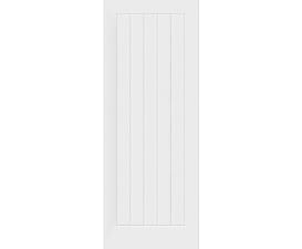 White Penrith Grained Internal Doors