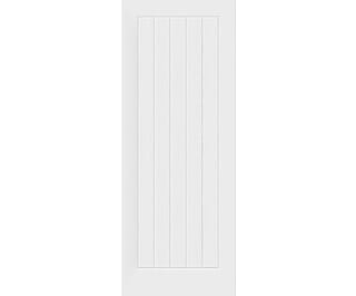 White Penrith Grained Internal Doors