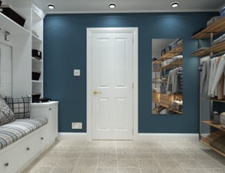 White Windermere Smooth Internal Doors