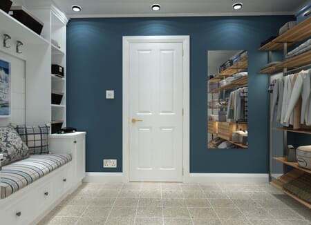 White Windermere Smooth Internal Doors