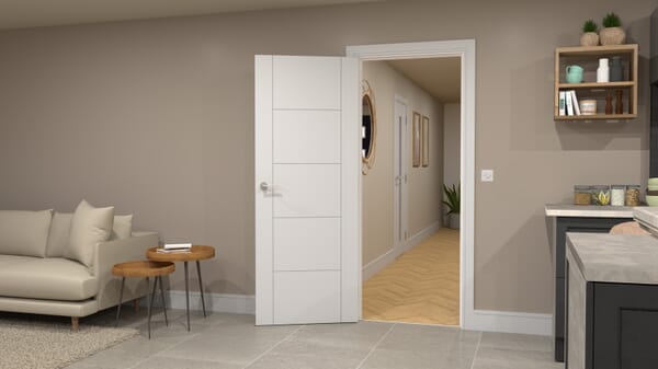 Essentials Iseo White Internal Doors
