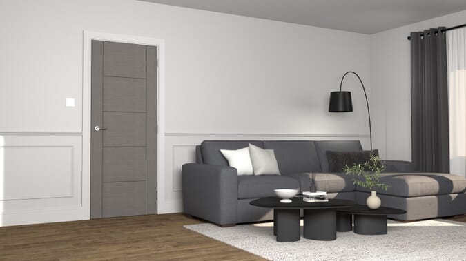Iseo Grey Laminate Internal Doors