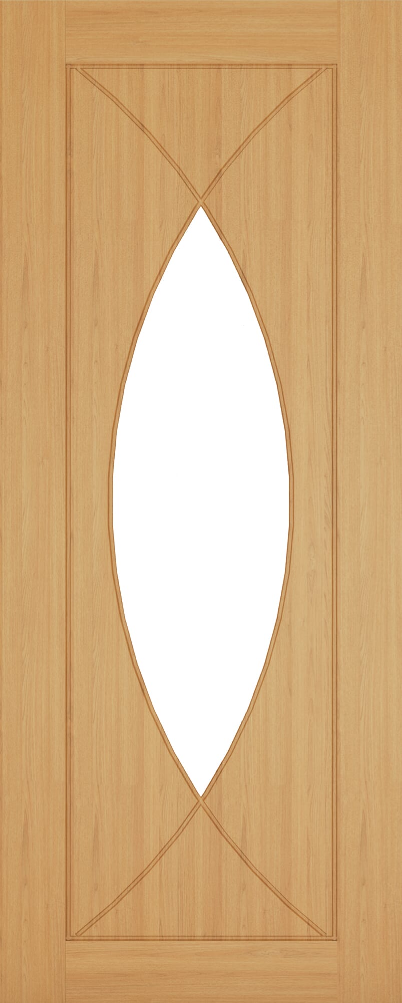 Amalfi Oak Glazed - Prefinished Internal Doors