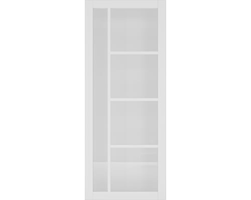 Brixton White - Clear Glass Internal Doors