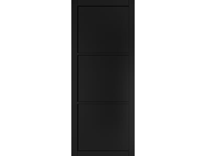 Camden Black Prefinished Internal Doors Image